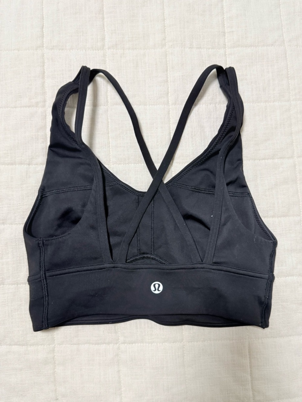 Lululemon black sports bra
